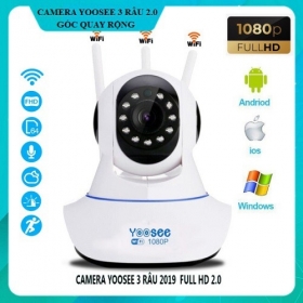 Camera Giám sát không dây YOOSEE HD 1080P - 2.0 GG - hình ảnh rõ nét