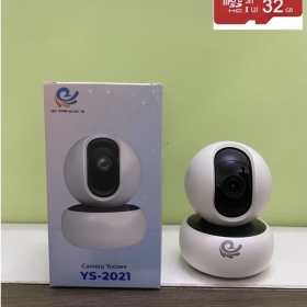 Camera Yoosee thế hệ mới YS2021 3.0Mps/VS-100 - HD720 Mẫu Mới, Chạy Ổn Định + Thẻ nhớ 32gb