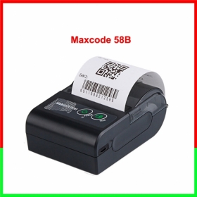 Máy in hóa đơn bluetooth Maxcode 58B - Máy in bill cầm tay giá rẻ